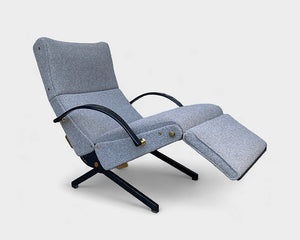 Osvaldo Borsani P40 Lounge Chair for Tecno, Italy 1950s, Reupholstered
