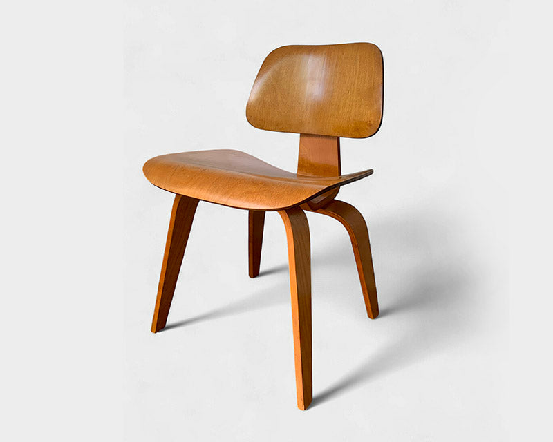 DCW Dining Chair Wood by Charles & Ray Eames for Herman Miller, 1950s