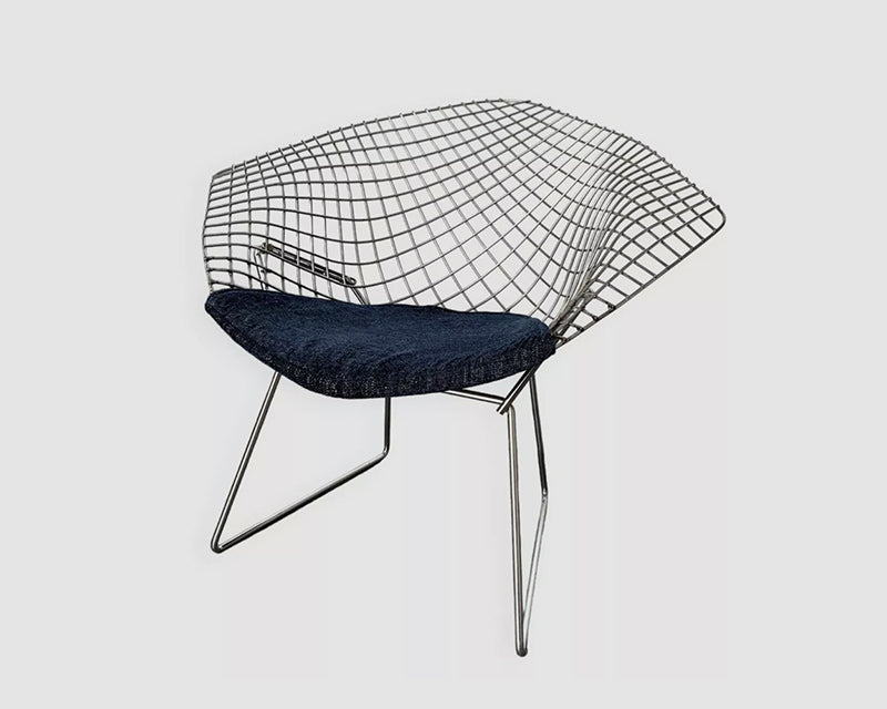 Diamond chair by Harry Bertoia for Knoll International in Chrome, 1970-80s