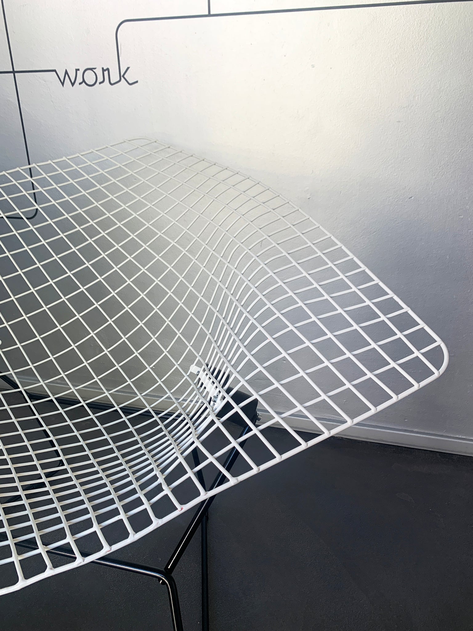 Big Diamond chair by Harry Bertoia for Knoll International 1960s, restored