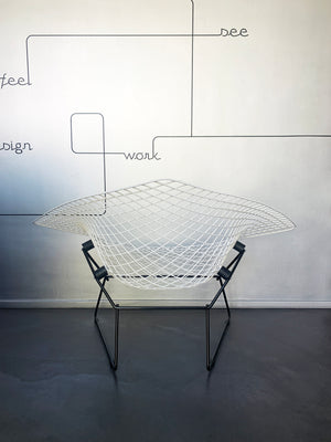Big Diamond chair by Harry Bertoia for Knoll International 1960s, restored