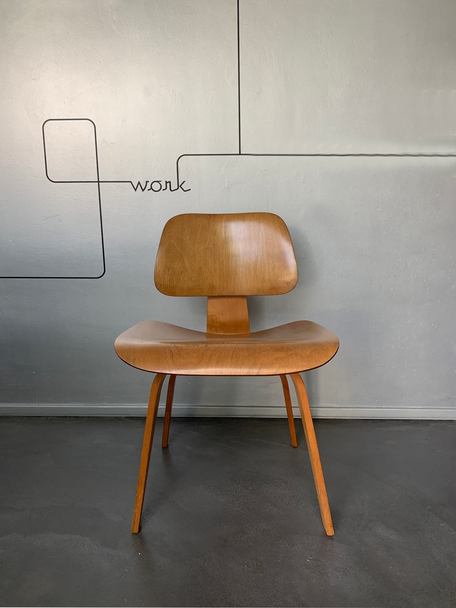 DCW Dining Chair Wood by Charles & Ray Eames for Herman Miller, 1950s