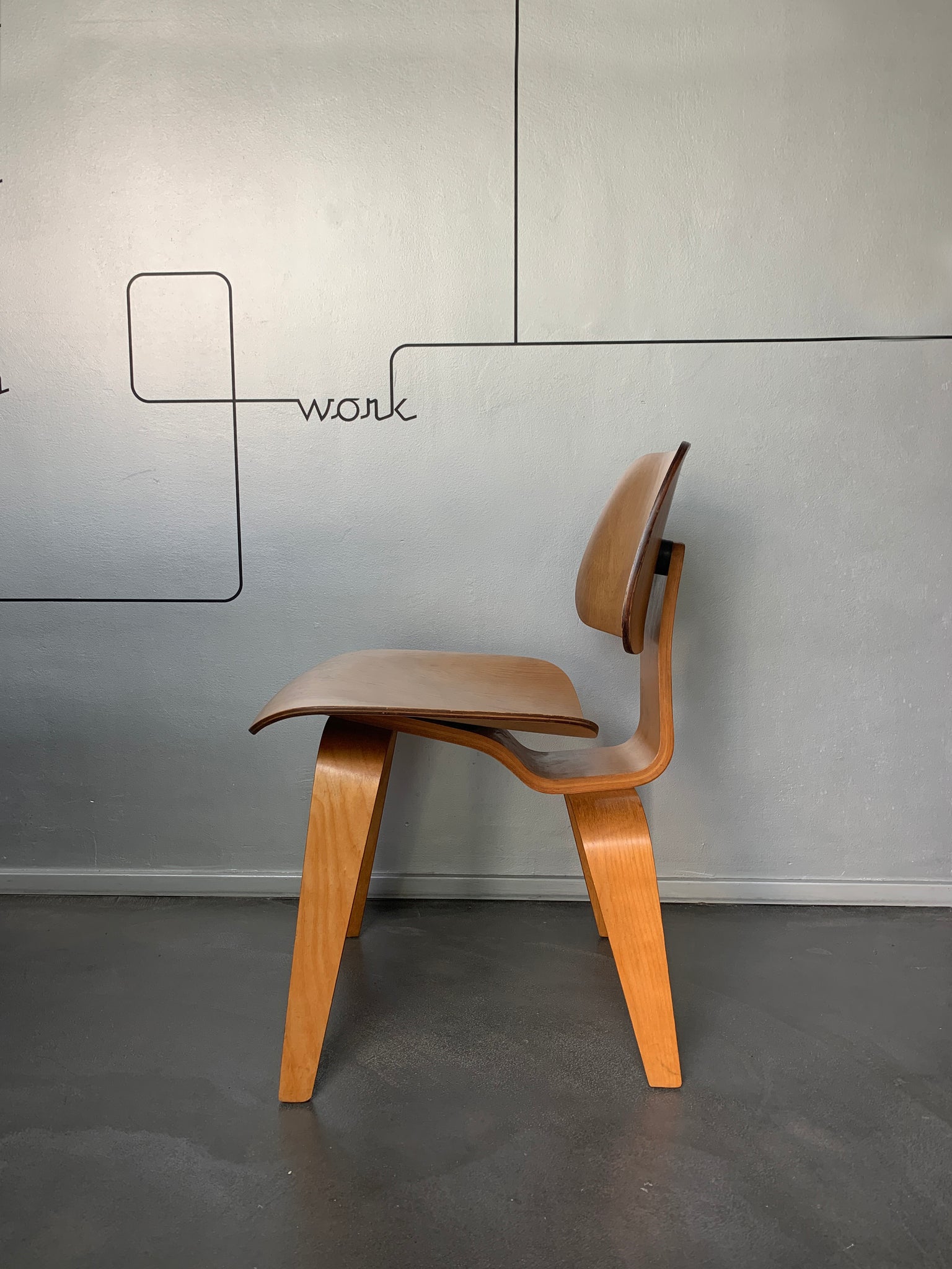 DCW Dining Chair Wood by Charles & Ray Eames for Herman Miller, 1950s