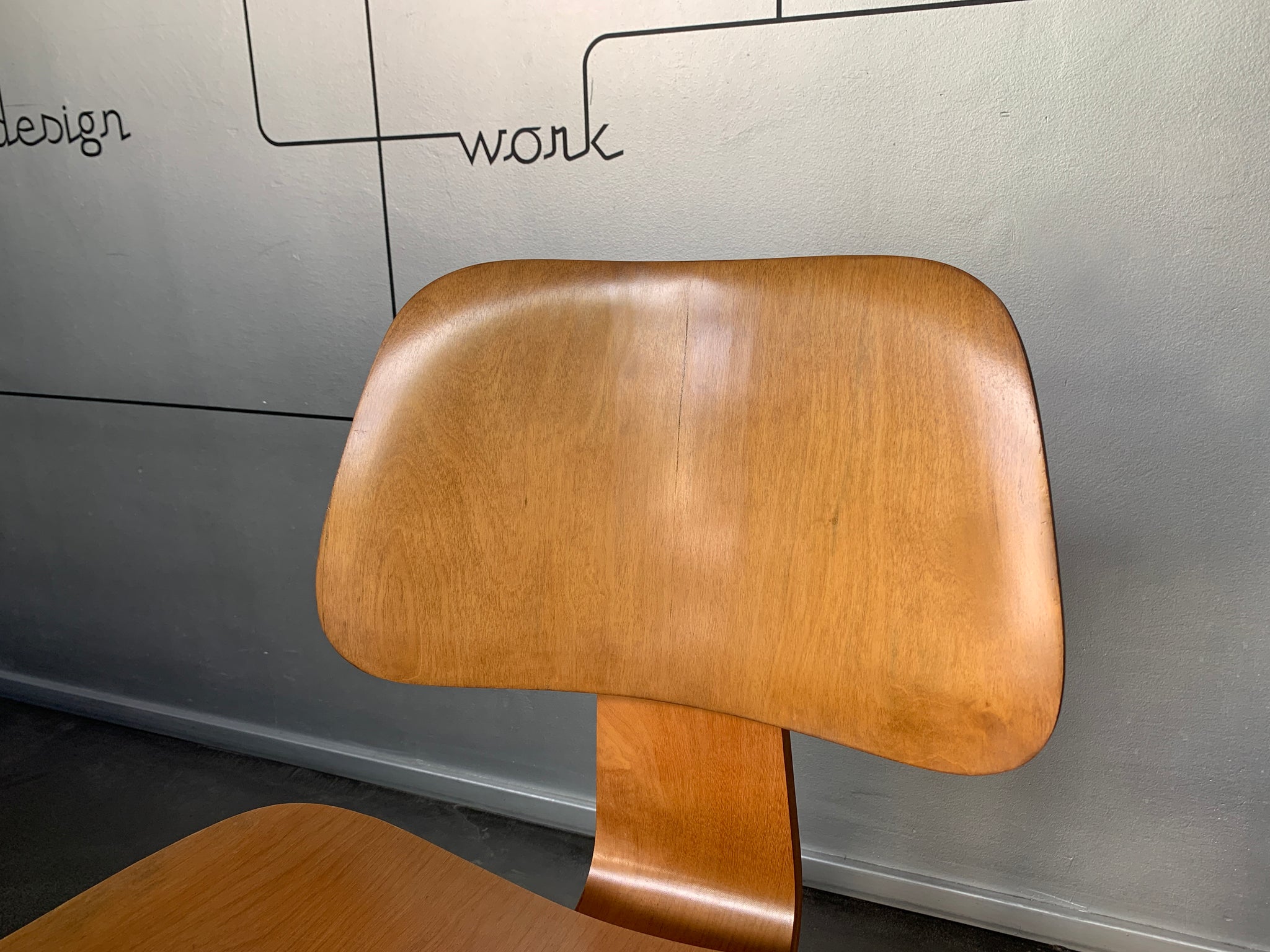 DCW Dining Chair Wood by Charles & Ray Eames for Herman Miller, 1950s