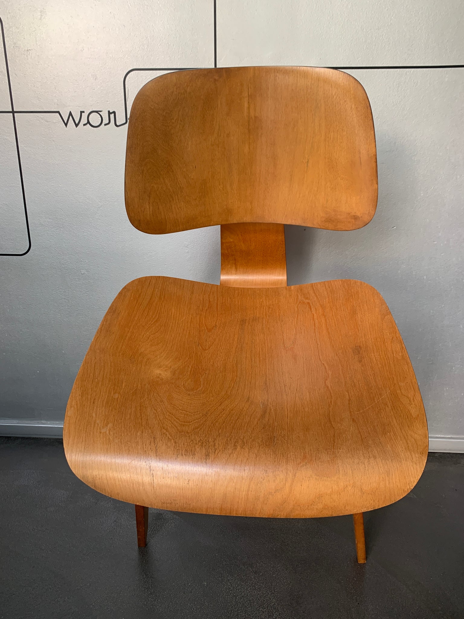 DCW Dining Chair Wood by Charles & Ray Eames for Herman Miller, 1950s