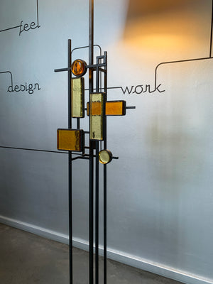 Mid-Century Floor Lamp by Svend Aage Holm Sorensen, Denmark 1960s