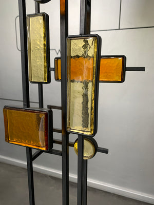 Mid-Century Floor Lamp by Svend Aage Holm Sorensen, Denmark 1960s