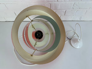 Red Equator Pendant Lamp by Jo Hammerborg for Fog & Mørup, 1960s