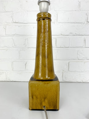 Danish Modernist Ceramic Table Lamp, Stoneware, Nils Kähler for HAK Denmark 1960