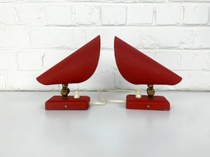 Mid-Century Wall Lights Erik Warna for EWA, Sweden, 1950s, set of 2