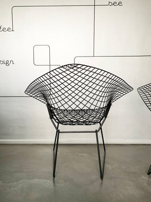 Pair of Diamond chairs, Harry Bertoia for Knoll International, 1960s
