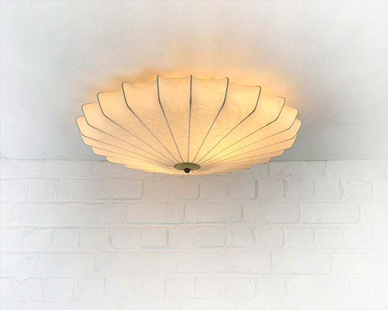 Cocoon Flush ceiling light, Friedel Wauer for Goldkant Leuchten, 1960s