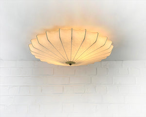 Cocoon Flush ceiling light, Friedel Wauer for Goldkant Leuchten, 1960s
