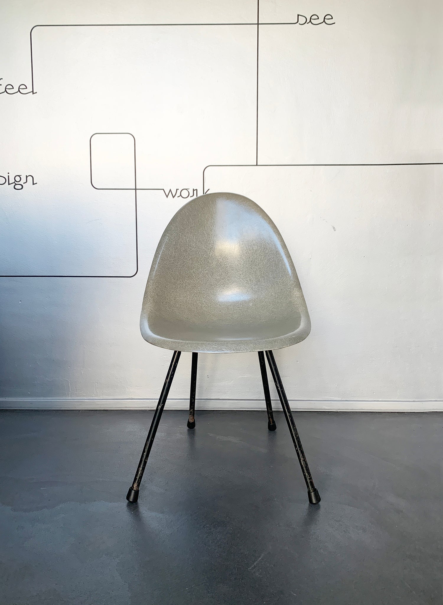 Zenith Plastics Fiberglass Side Chair by Sol Fingerhut 1950's
