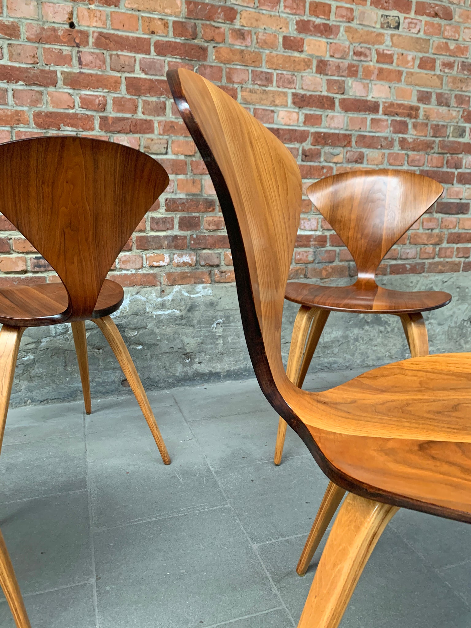 Dining Chairs by Norman Cherner for Plycraft USA, 1960s, Set of 4