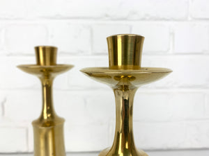 Jens Quistgaard Brass Candlesticks JHQ Dansk Design Candle Holders