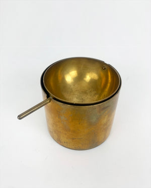 Brass Ashtray by Arne Jacobsen for SAS Hotel by Stelton, Cylinda-Line, 1960