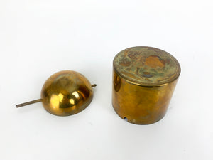 Brass Ashtray by Arne Jacobsen for SAS Hotel by Stelton, Cylinda-Line, 1960
