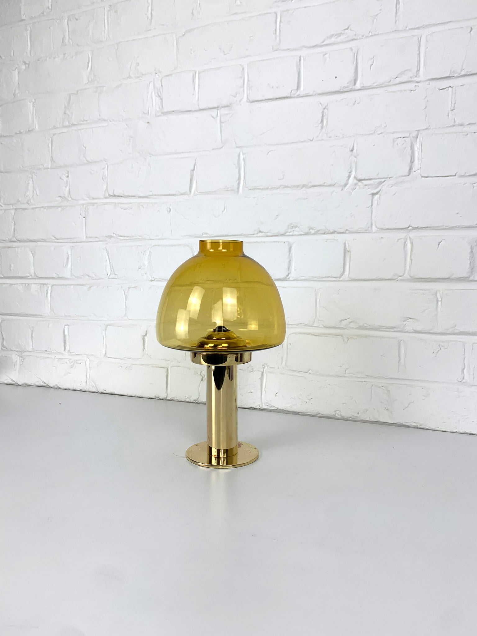 Candle-light L102/32 in Brass, Hans-Agne Jakobsson, AB Markaryd, Sweden, 1960s