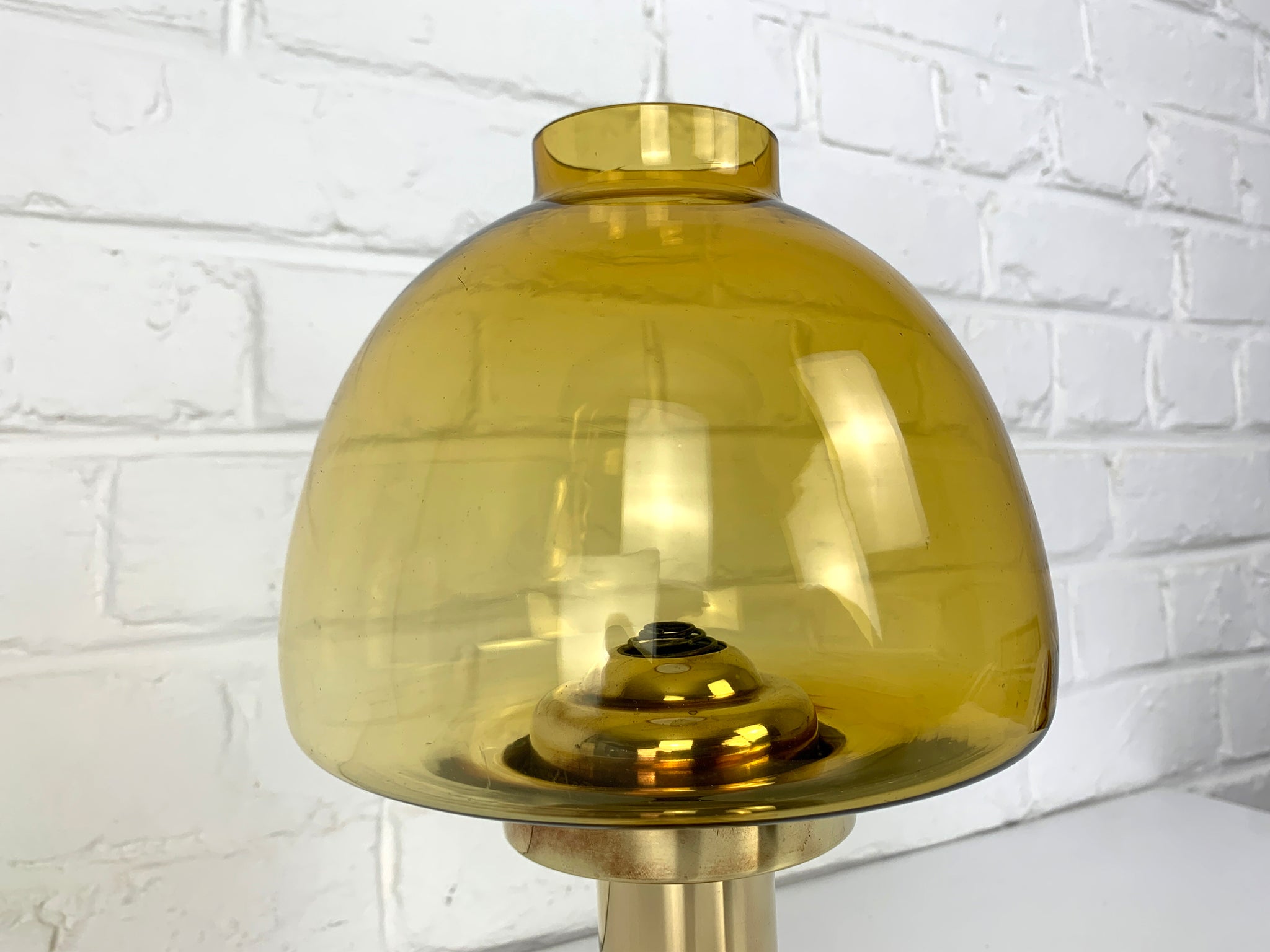 Candle-light L102/32 in Brass, Hans-Agne Jakobsson, AB Markaryd, Sweden, 1960s