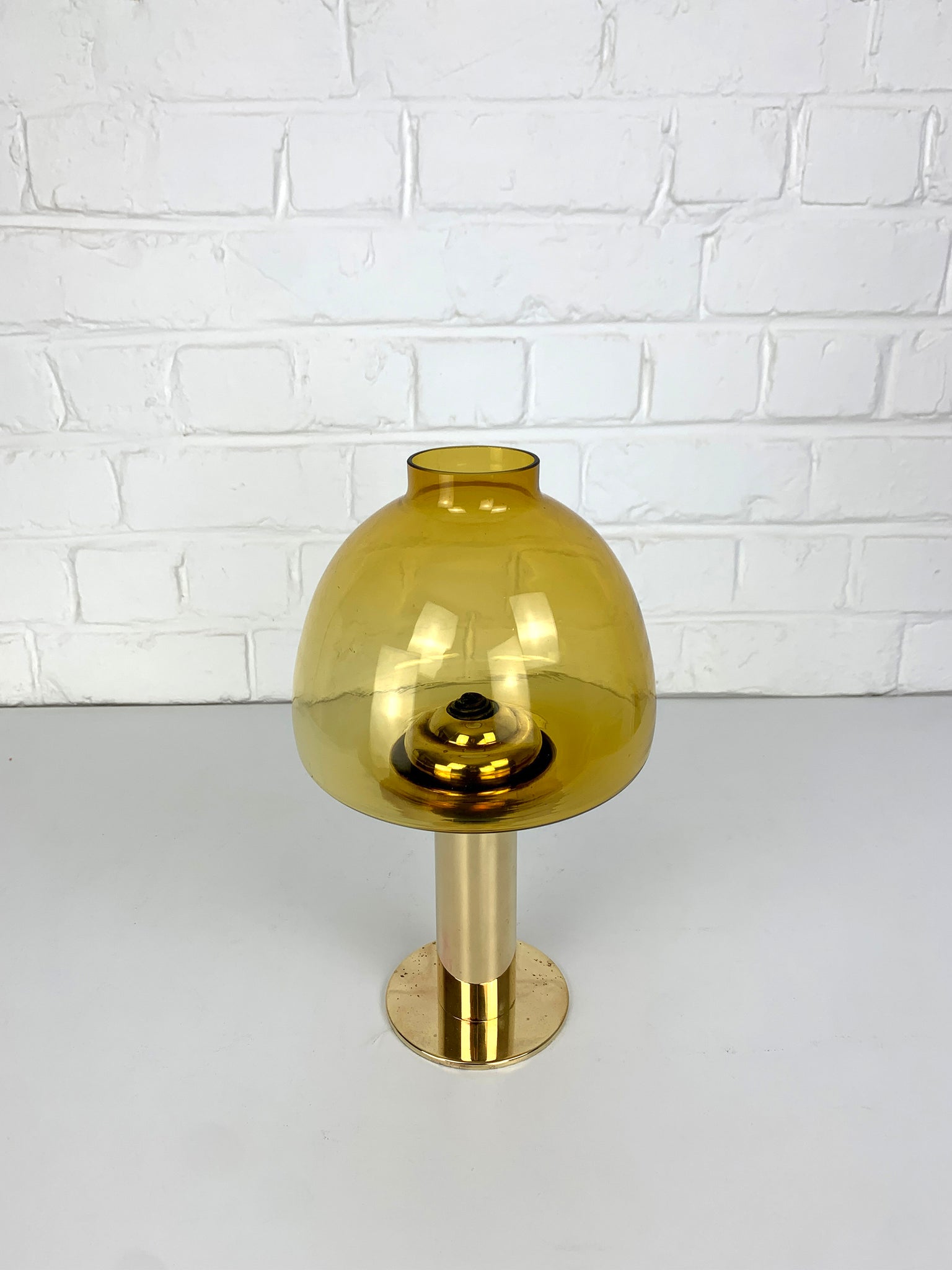 Candle-light L102/32 in Brass, Hans-Agne Jakobsson, AB Markaryd, Sweden, 1960s