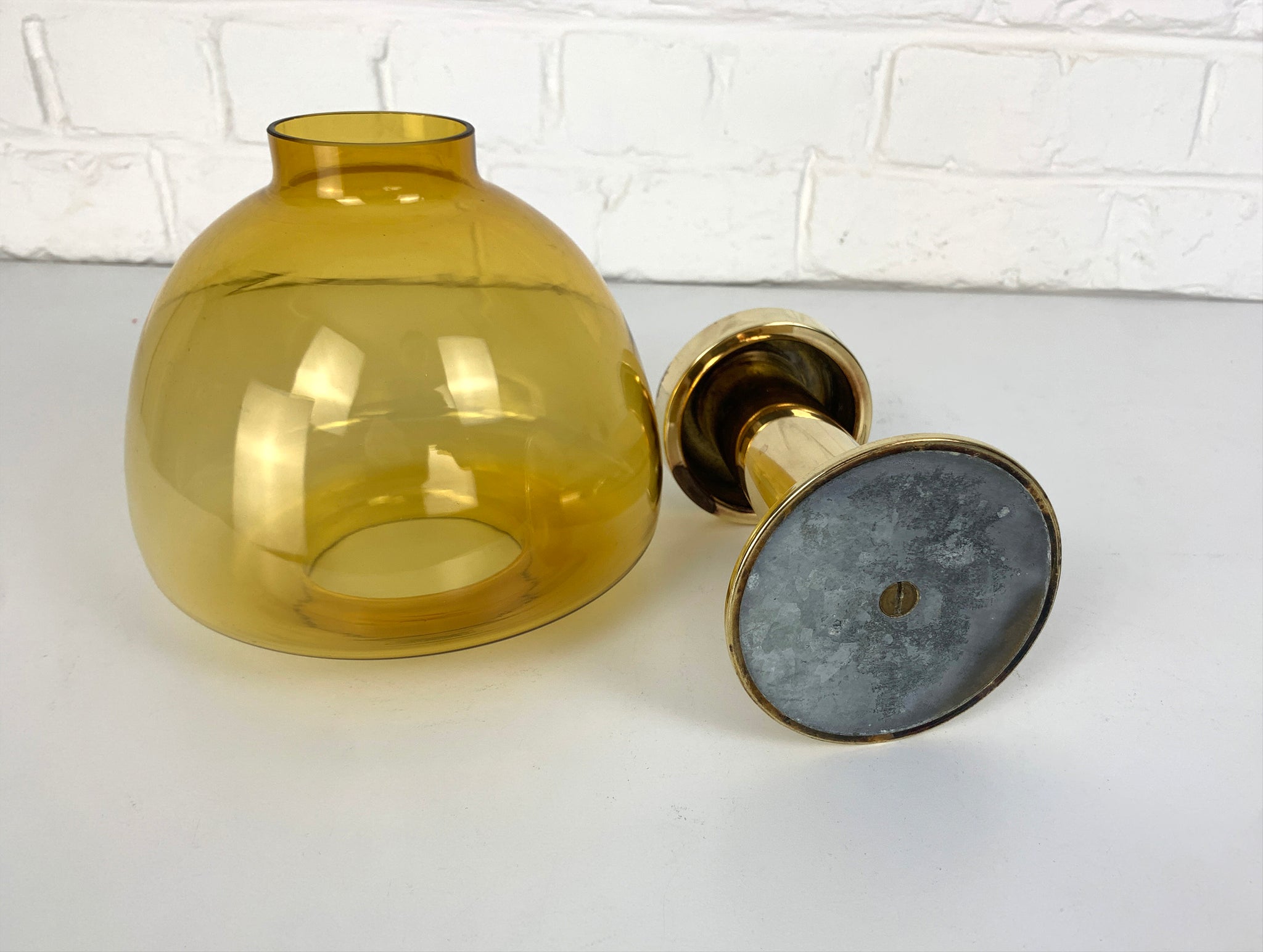 Candle-light L102/32 in Brass, Hans-Agne Jakobsson, AB Markaryd, Sweden, 1960s