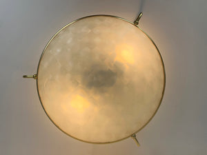 Large Flush Ceiling or Wall Lamp from Erco Leuchten, Germany, 1950s