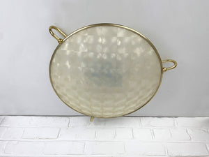 Large Flush Ceiling or Wall Lamp from Erco Leuchten, Germany, 1950s