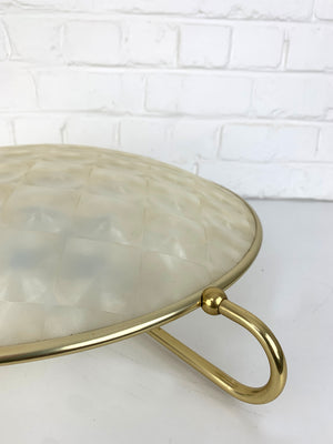 Large Flush Ceiling or Wall Lamp from Erco Leuchten, Germany, 1950s