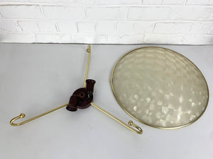 Large Flush Ceiling or Wall Lamp from Erco Leuchten, Germany, 1950s