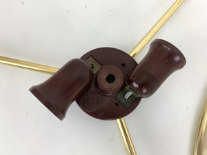 Large Flush Ceiling or Wall Lamp from Erco Leuchten, Germany, 1950s
