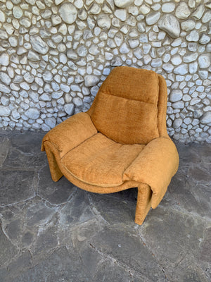 Vittorio Introini P60 lounge chair for Saporiti, Italy 1970s