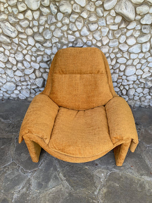Vittorio Introini P60 lounge chair for Saporiti, Italy 1970s