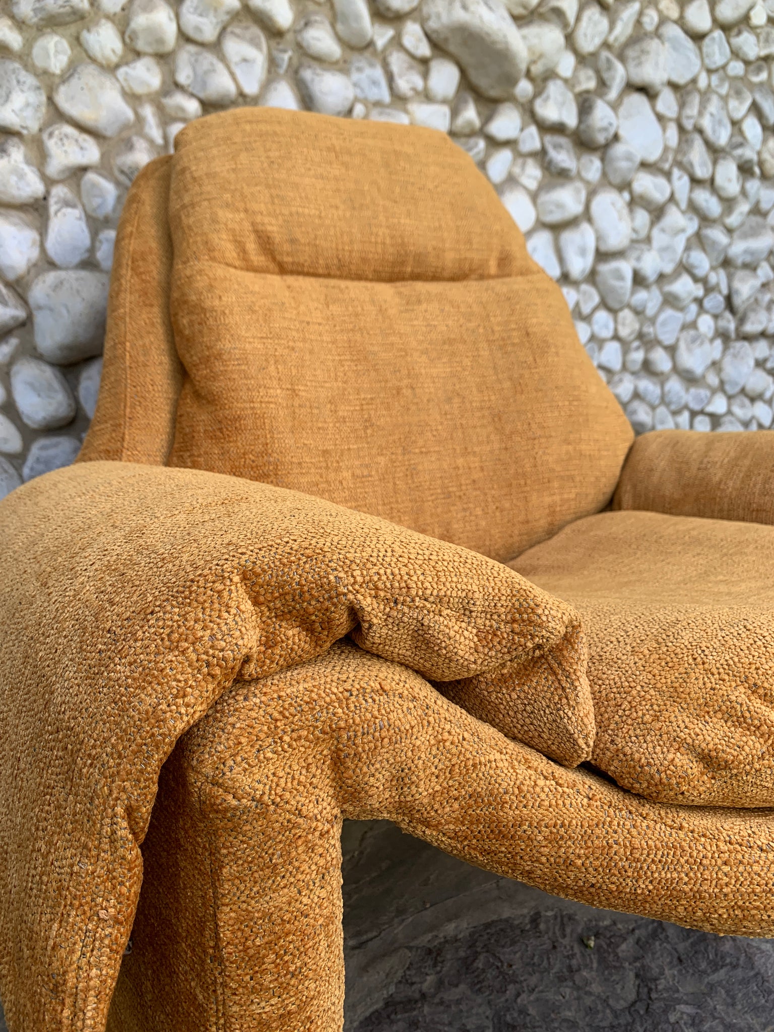 Vittorio Introini P60 lounge chair for Saporiti, Italy 1970s