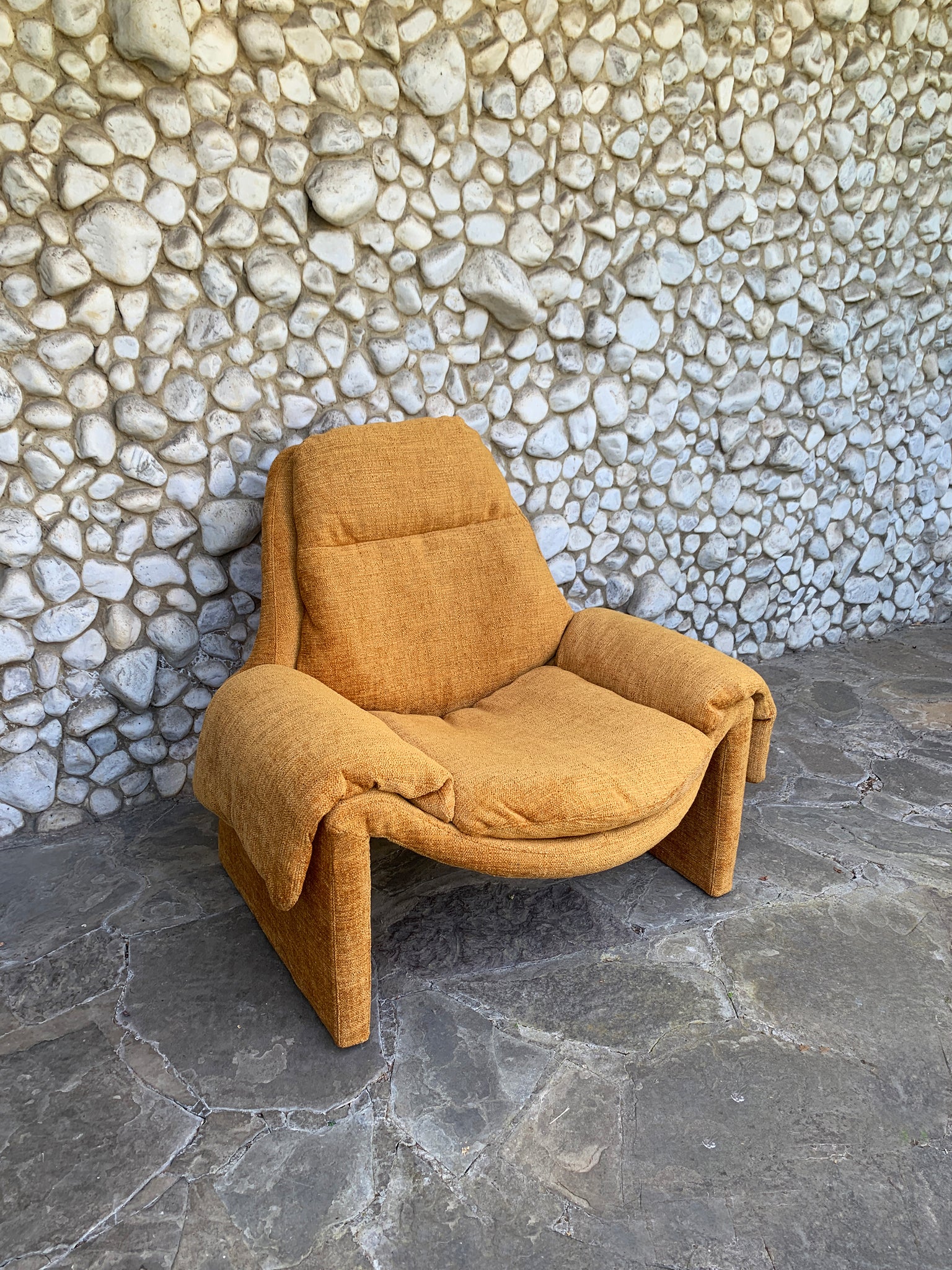 Vittorio Introini P60 lounge chair for Saporiti, Italy 1970s