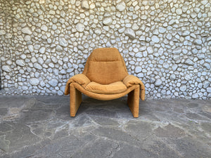 Vittorio Introini P60 lounge chair for Saporiti, Italy 1970s