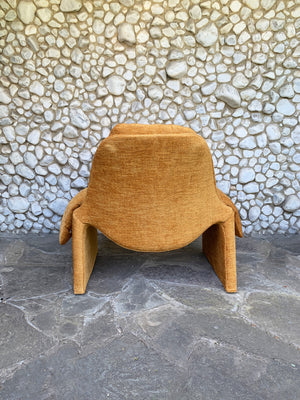 Vittorio Introini P60 lounge chair for Saporiti, Italy 1970s