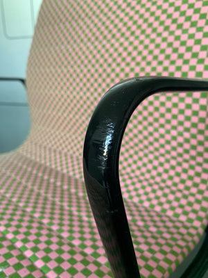 Eames EA117 Office Chair, Herman Miller 1960s – New Checker Fabric by Alexander Girard