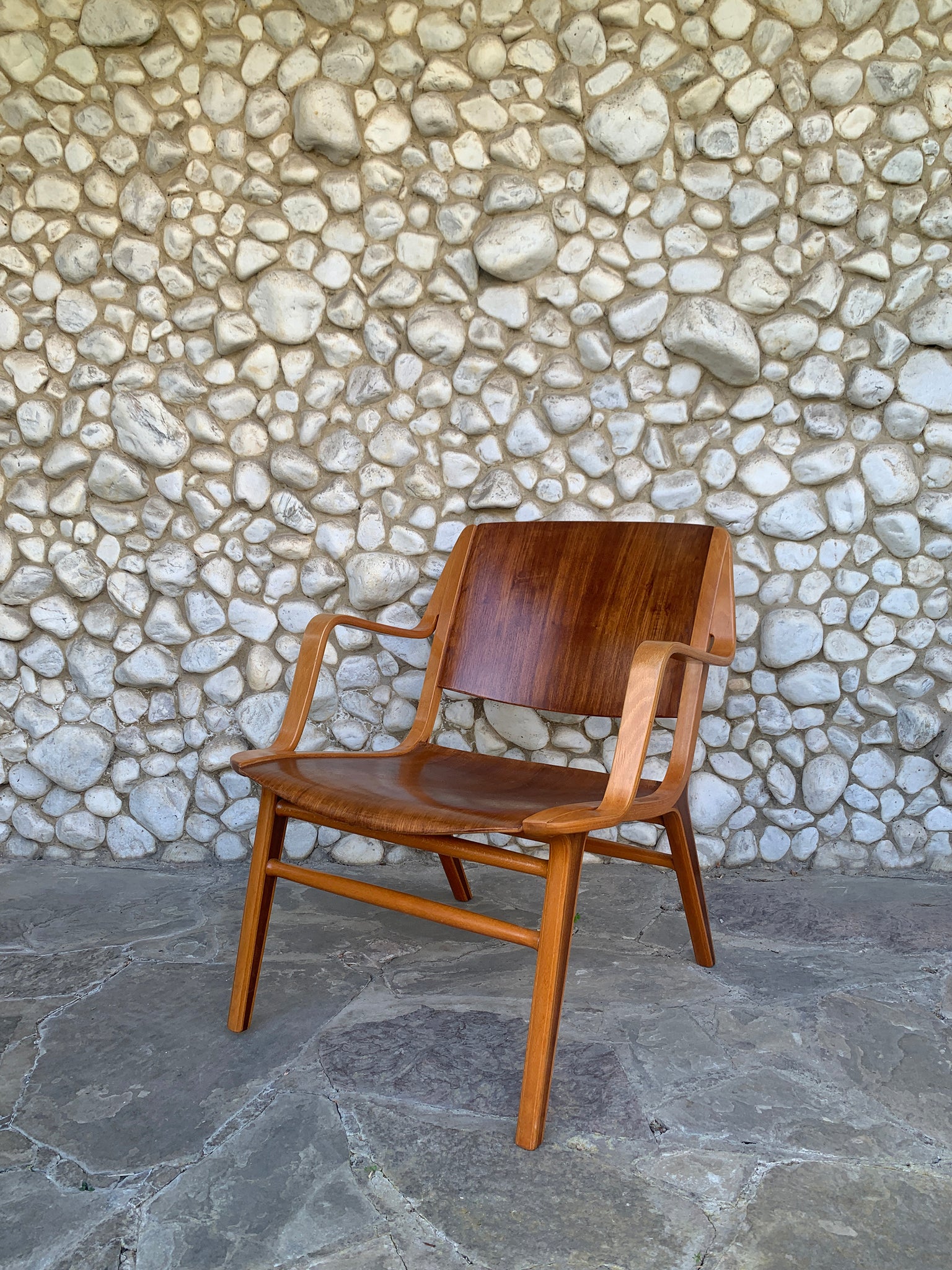 AX Lounge Chair, Peter Hvidt and Orla Mølgaard-Nielsen for Fritz Hansen, 1960s