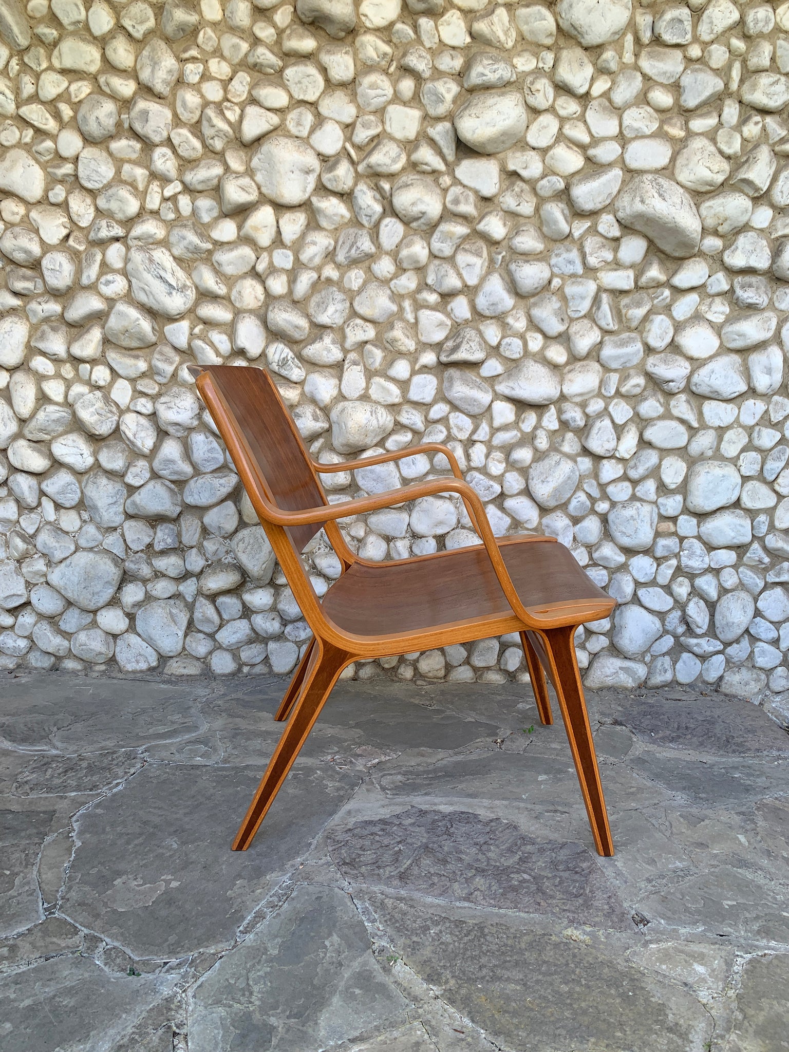 AX Lounge Chair, Peter Hvidt and Orla Mølgaard-Nielsen for Fritz Hansen, 1960s