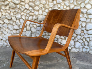 AX Lounge Chair, Peter Hvidt and Orla Mølgaard-Nielsen for Fritz Hansen, 1960s