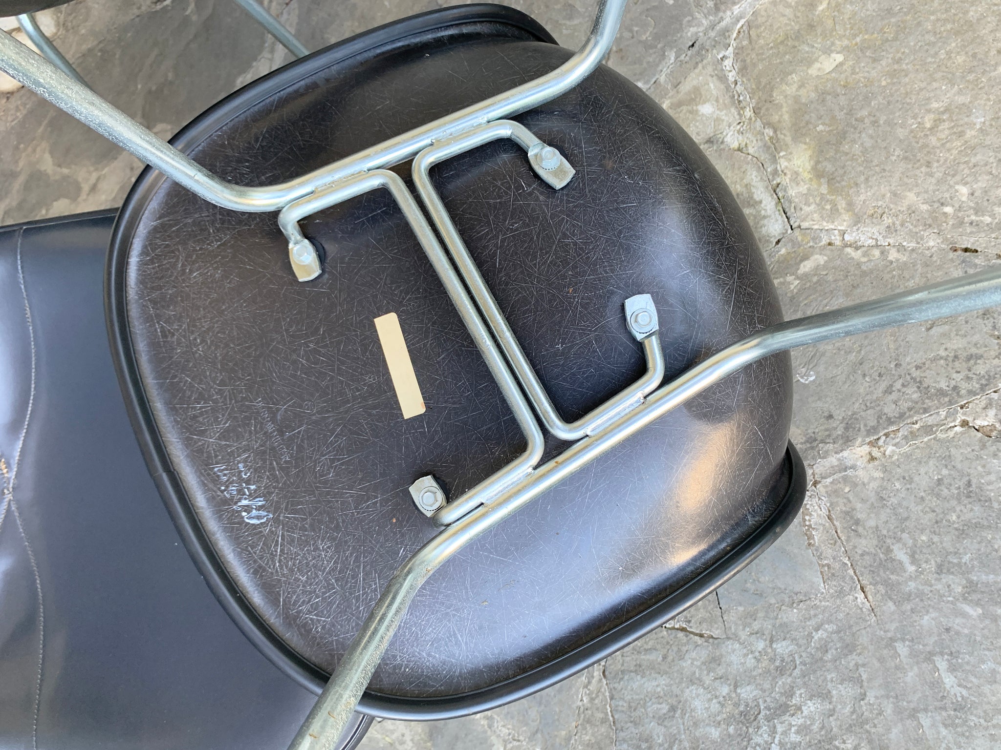 Set of 4 DSX Fiberglass Chairs, Charles & Ray Eames for Herman Miller, 1980s