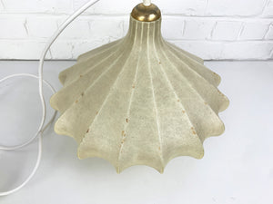 Cocoon Pendant by Lamp Friedel Wauer for Goldkant Leuchten, 1960s