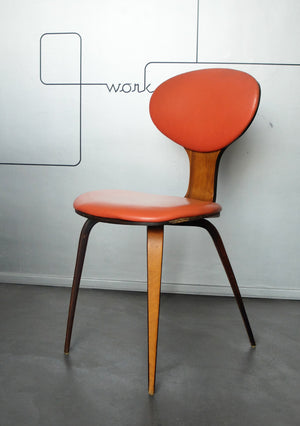 Vintage Side Chair in Walnut by Norman Cherner for Plycraft USA, 1960s