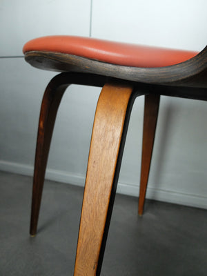 Vintage Side Chair in Walnut by Norman Cherner for Plycraft USA, 1960s
