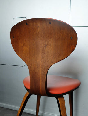 Vintage Side Chair in Walnut by Norman Cherner for Plycraft USA, 1960s