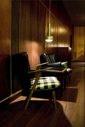 Pair Guldpendel Pendants in Chrome by Vilhelm Lauritzen for Louis Poulsen, 1960s