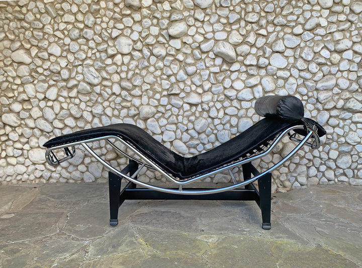 Charlotte Perriand for LeCorbusier LC4 Chaise Lounge by Cassina in