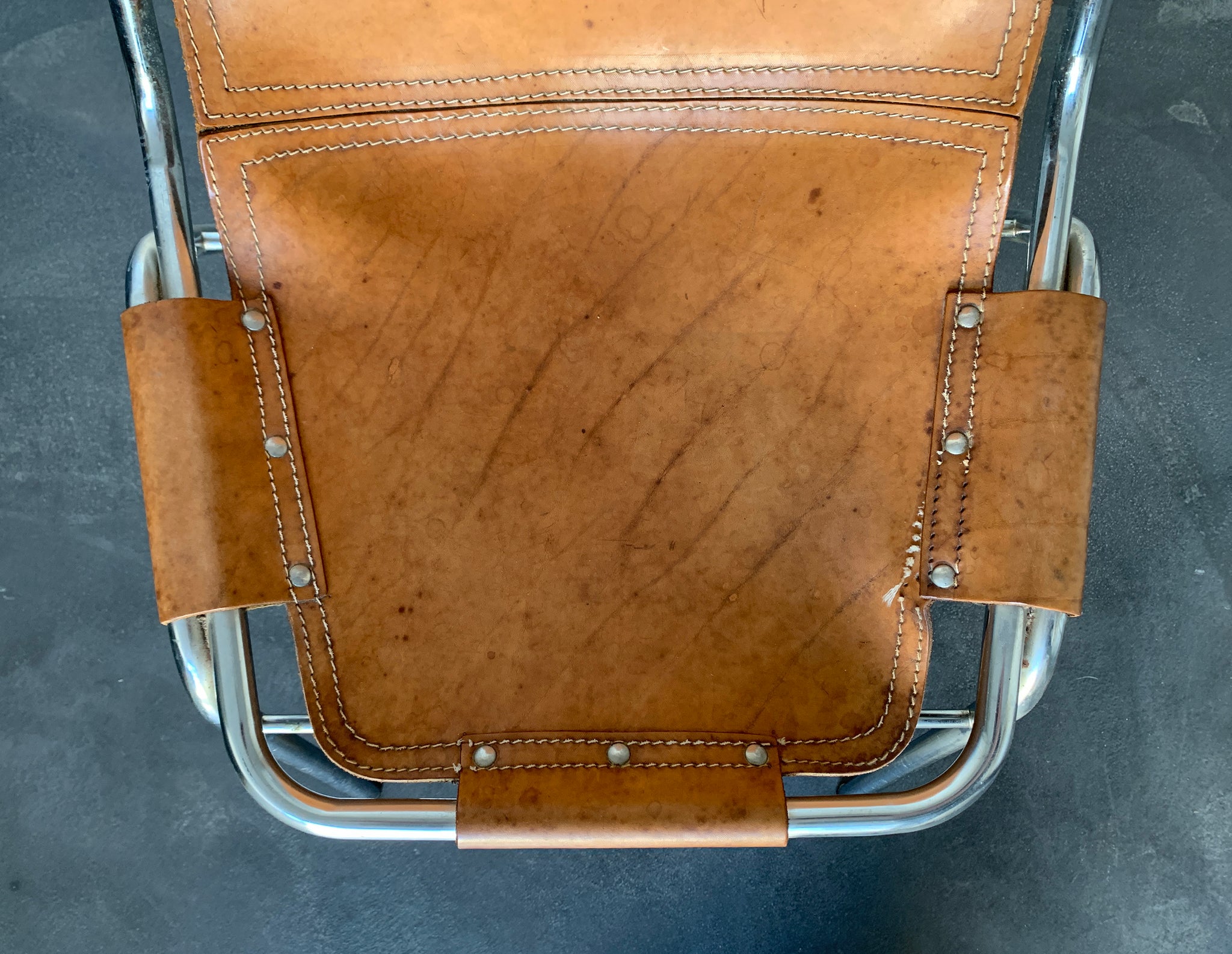 Vintage Les Arcs Dining Chair by Charlotte Perriand N°2, 1960s