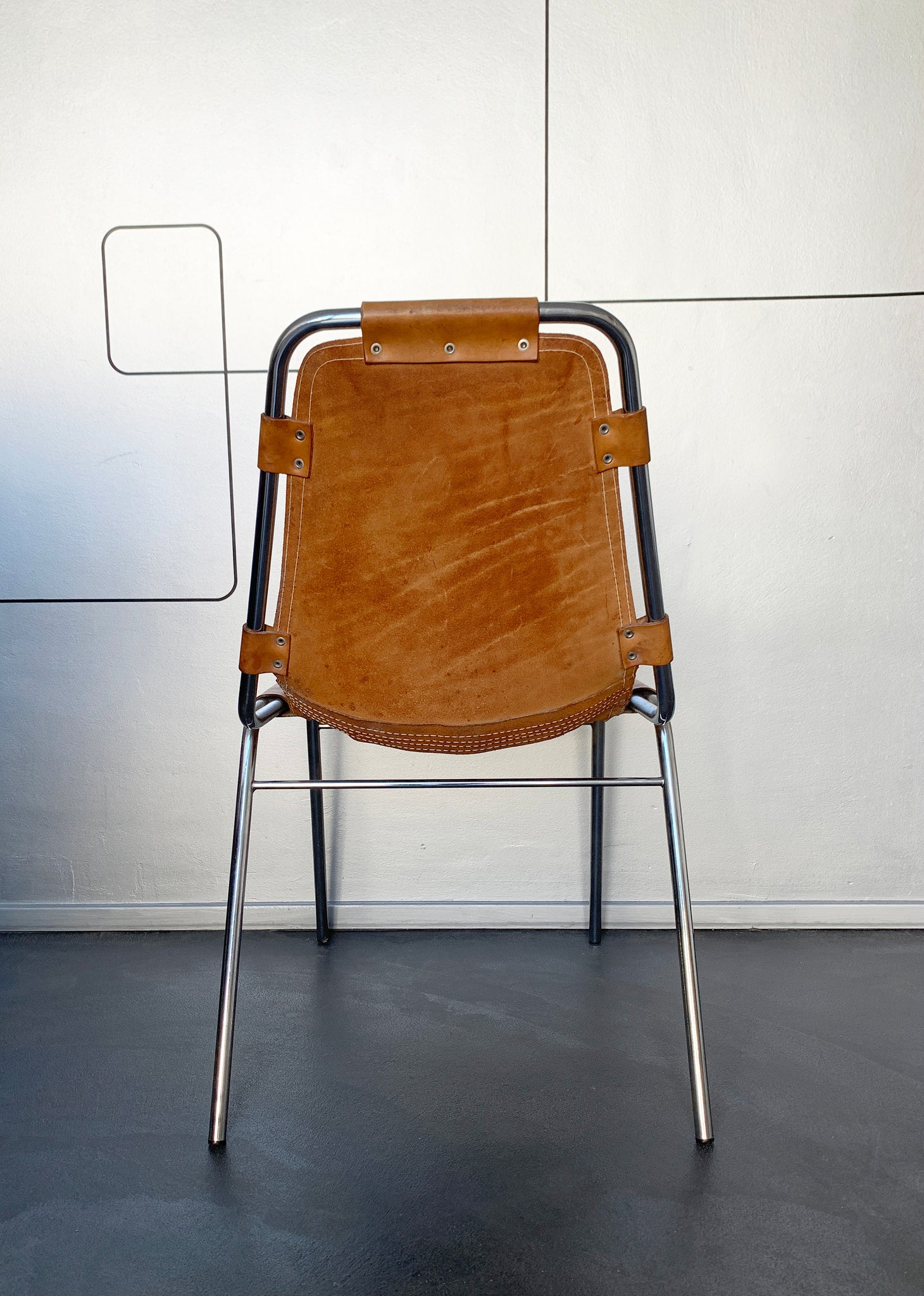 Vintage Les Arcs Dining Chair by Charlotte Perriand N°2, 1960s – Bert  Mauritz